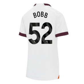 Manchester City Oscar Bobb #52 Bortatröja Dam 2023-24 Kortärmad